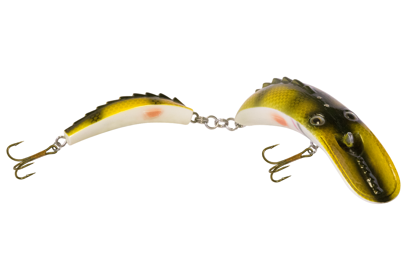 Dirty Dancer 10’’ Jointed Crankbait for Tiger Muskie & Pike – EBS Sound Technology | Color Sound: Whitefish / Herring