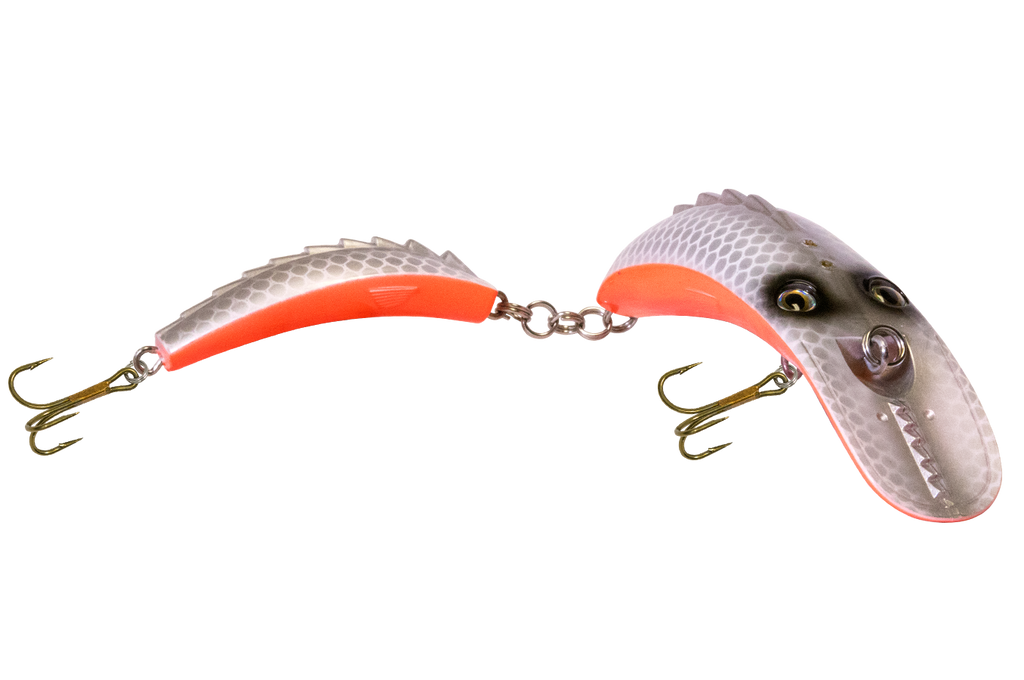 Dirty Dancer 10’’ Jointed Crankbait for Tiger Muskie & Pike – EBS Sound Technology | Color Sound: Whitefish / Herring