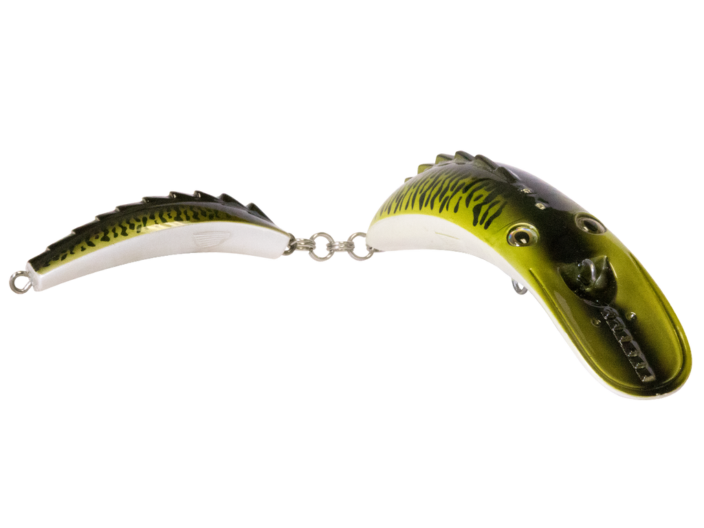Dirty Dancer 10’’ Jointed Crankbait for Tiger Muskie & Pike – EBS Sound Technology | Color Sound: Whitefish / Herring