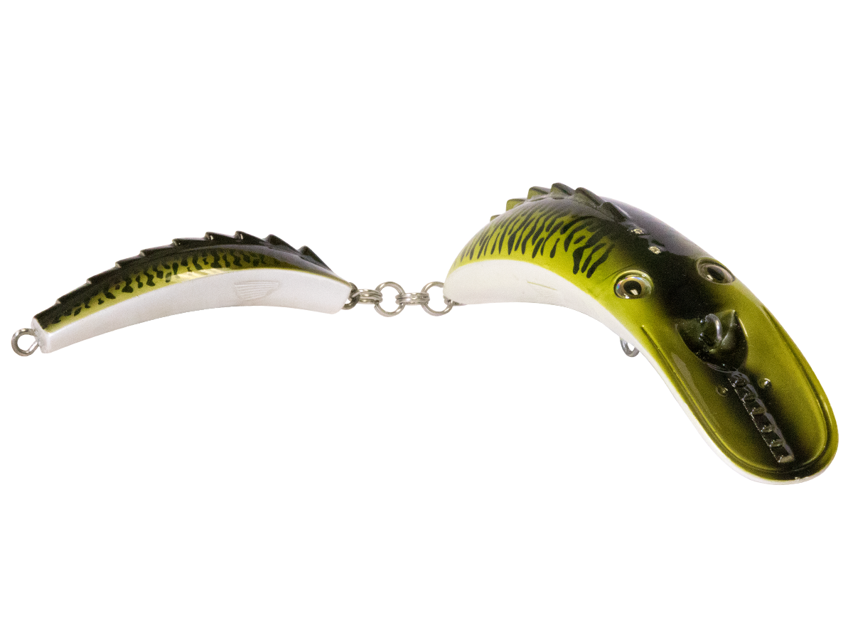 Dirty Dancer 10’’ Jointed Crankbait for Tiger Muskie & Pike – EBS Sound Technology | Color Sound: Whitefish / Herring