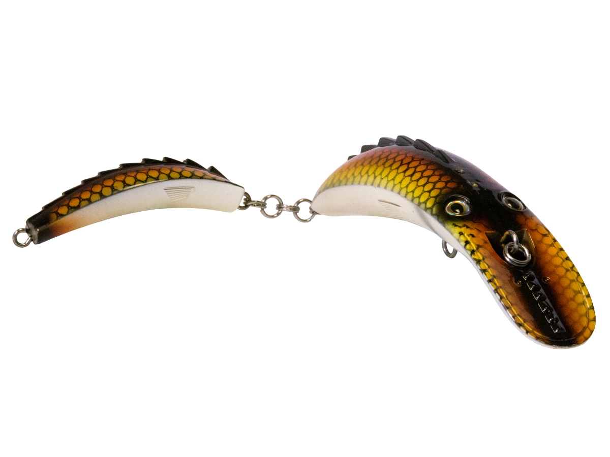Dirty Dancer 10’’ Jointed Crankbait for Tiger Muskie & Pike – EBS Sound Technology | Color Sound: Whitefish / Herring