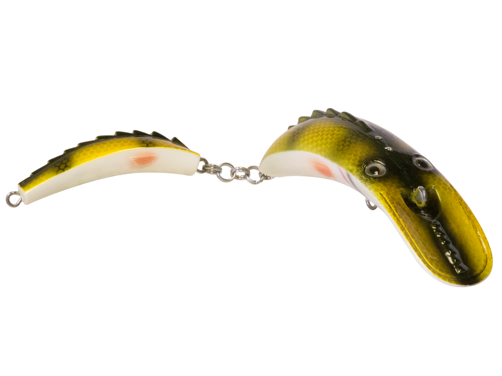 Dirty Dancer 10’’ Jointed Crankbait for Tiger Muskie & Pike – EBS Sound Technology | Color Sound: Whitefish / Herring