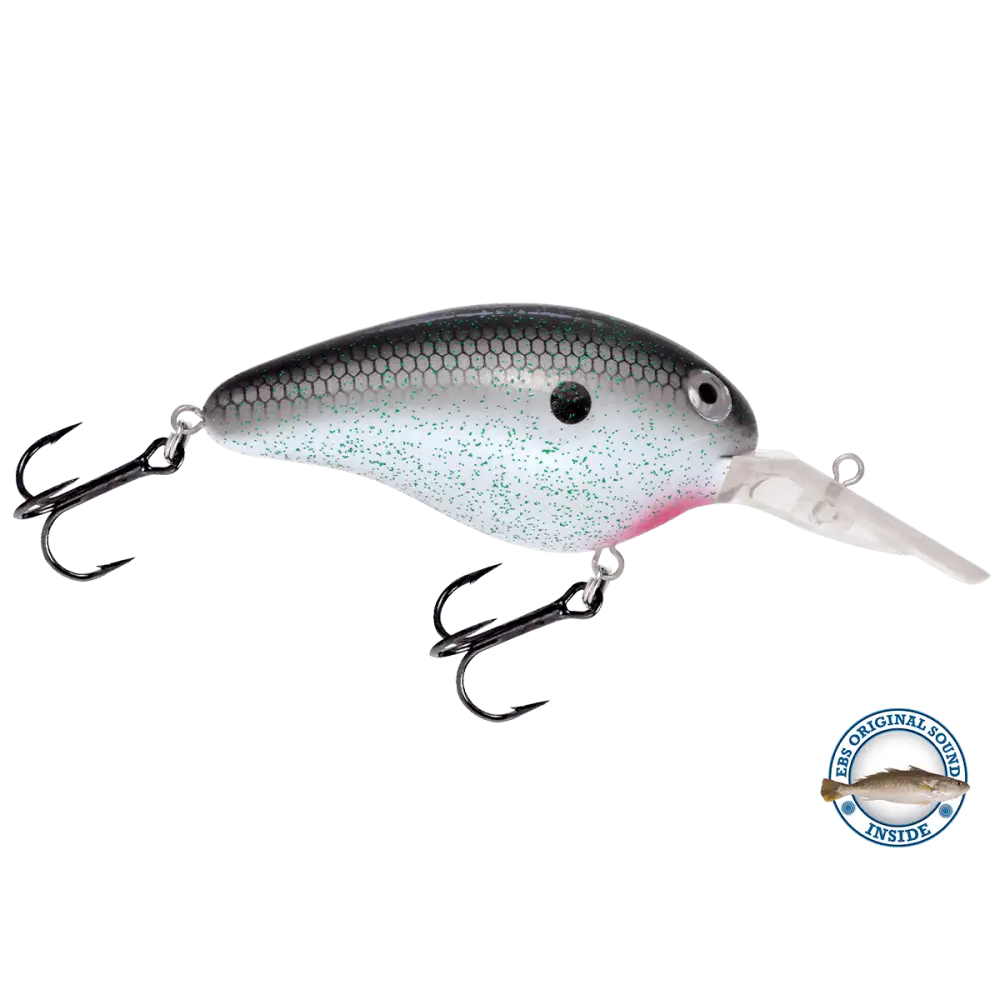 Dive Master 14 Deep-Diving Crankbait with Illuminated Eyes – EBS Sound Technology | Color: Spring Craw Chartreuse