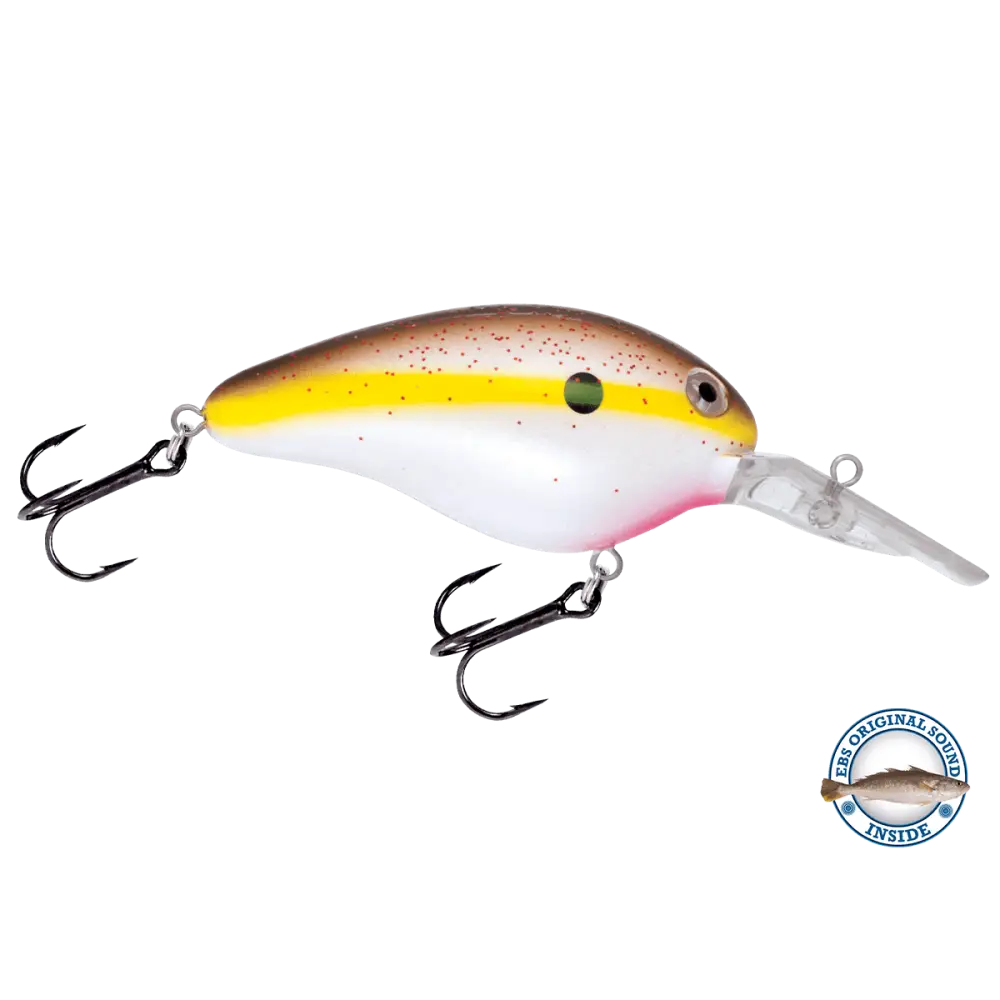 Dive Master 14 Deep-Diving Crankbait with Illuminated Eyes – EBS Sound Technology | Color: Spring Craw Chartreuse
