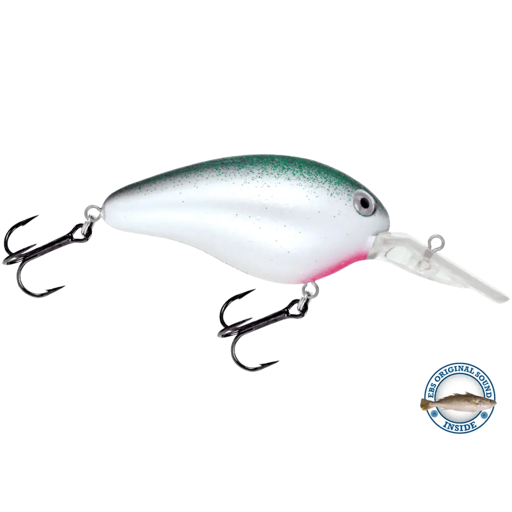 Dive Master 14 Deep-Diving Crankbait with Illuminated Eyes – EBS Sound Technology | Color: Spring Craw Chartreuse