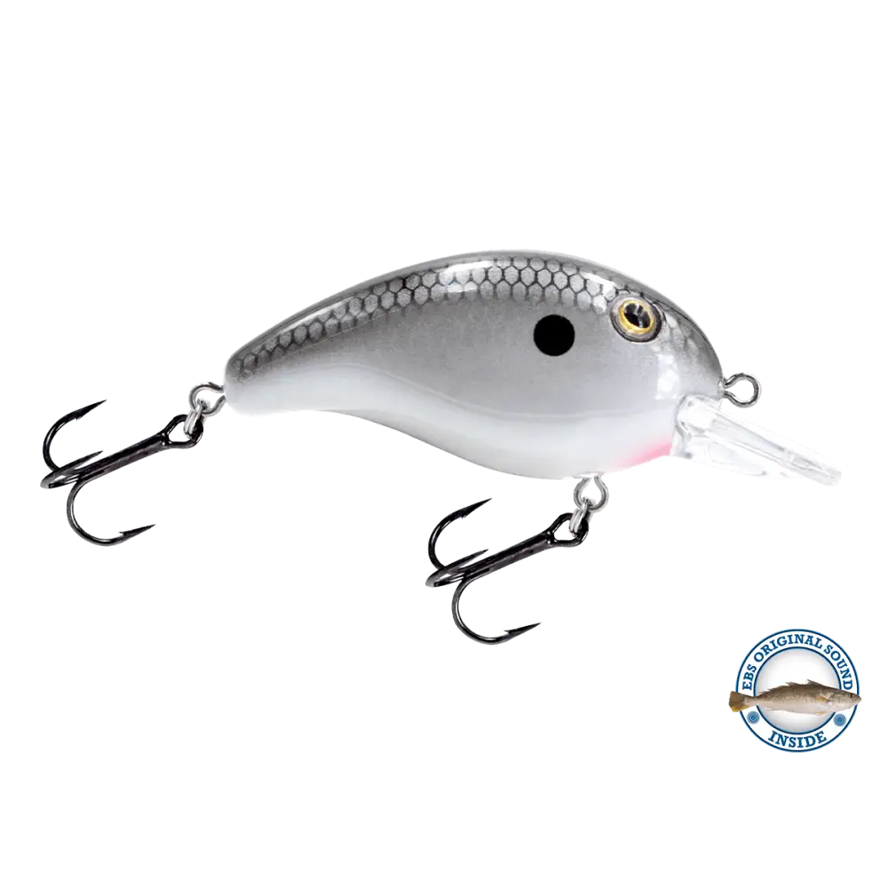 Dive Master Jr. Shallow-Diving Crankbait – EBS Sound Technology | Color: Chartreuse Splatter Shad Spring Craw Baby Bass