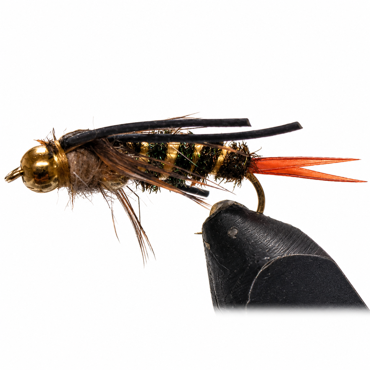 Double Bead - Stonefly Nymphs | Pattern: Peacock - Black Biots - Amber 20 Incher Golden Natural Olive | Size: 04 06 08