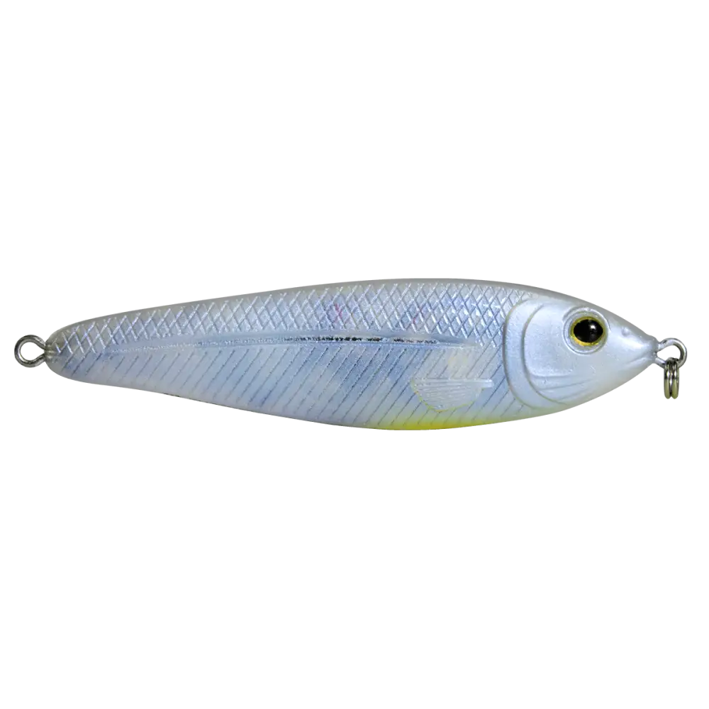 EBS Jigging Spoon – All-Season Vertical Lure with Sound Technology | Color: Chartreuse Shad Black Back Chrome Blue