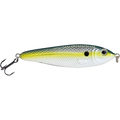 EBS Jigging Spoon – All-Season Vertical Lure with Sound Technology | Color: Chartreuse Shad Black Back Chrome Blue