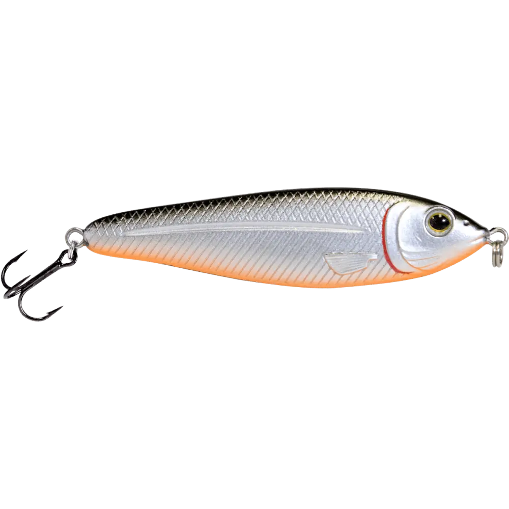 EBS Jigging Spoon – All-Season Vertical Lure with Sound Technology | Color: Chartreuse Shad Black Back Chrome Blue