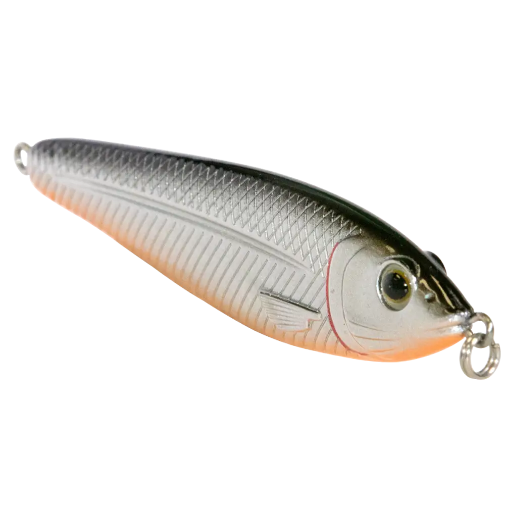 EBS Jigging Spoon – All-Season Vertical Lure with Sound Technology | Color: Chartreuse Shad Black Back Chrome Blue