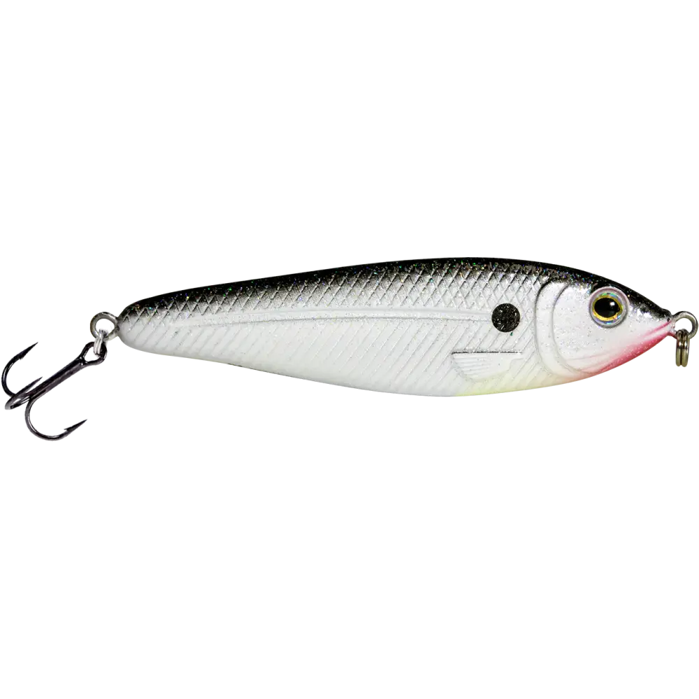 EBS Jigging Spoon – All-Season Vertical Lure with Sound Technology | Color: Chartreuse Shad Black Back Chrome Blue