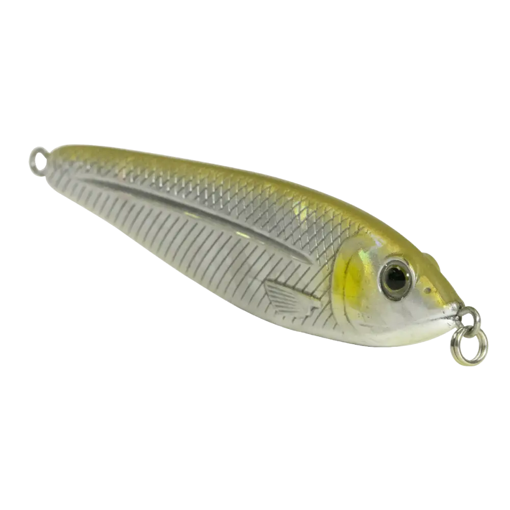 EBS Jigging Spoon – All-Season Vertical Lure with Sound Technology | Color: Chartreuse Shad Black Back Chrome Blue