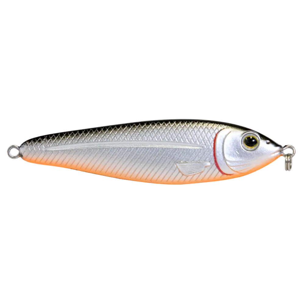 EBS Jigging Spoon – All-Season Vertical Lure with Sound Technology | Color: Chartreuse Shad Black Back Chrome Blue