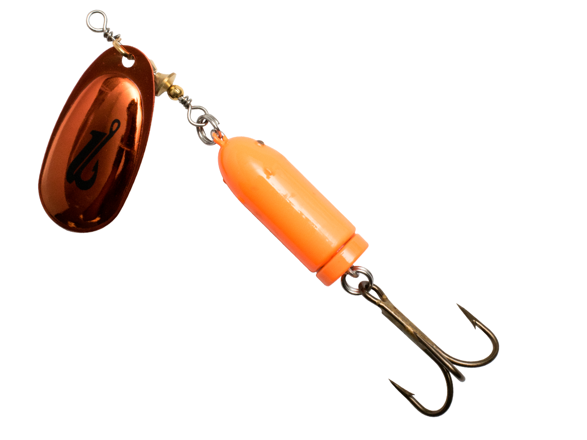 EBS Spinner 5.12’’ Inline for Musky Walleye & Striped Bass – Sound | 11 Color/Sound Combos | Color Sound: Hot Pink