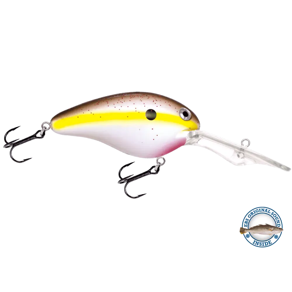 EBS Spinner 50 Inline for Muskie Walleye & Bass – Sound Technology | Color: Tiger Spots Spring Craw Baby Candy Shad