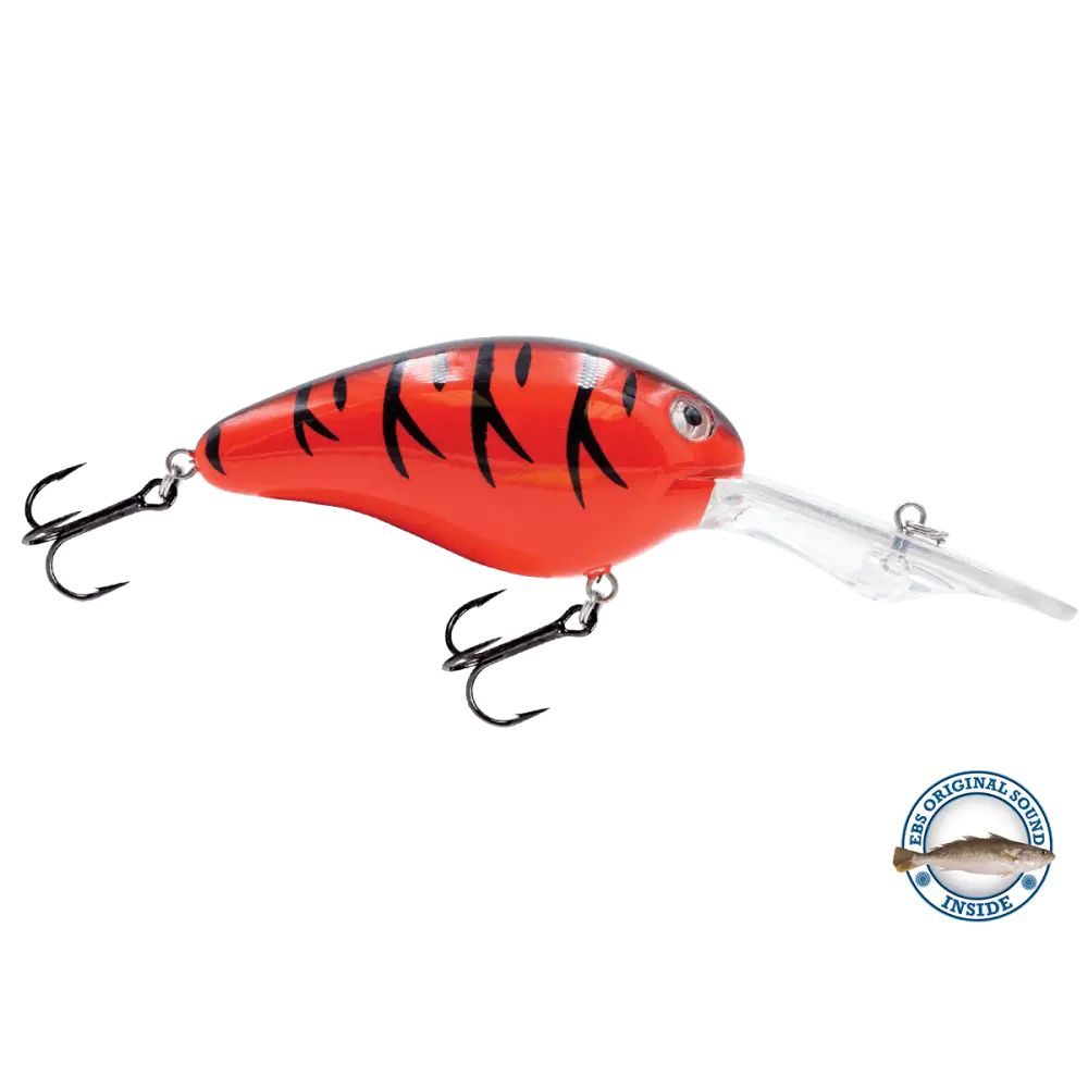 EBS Spinner 50 Inline for Muskie Walleye & Bass – Sound Technology | Color: Tiger Spots Spring Craw Baby Candy Shad