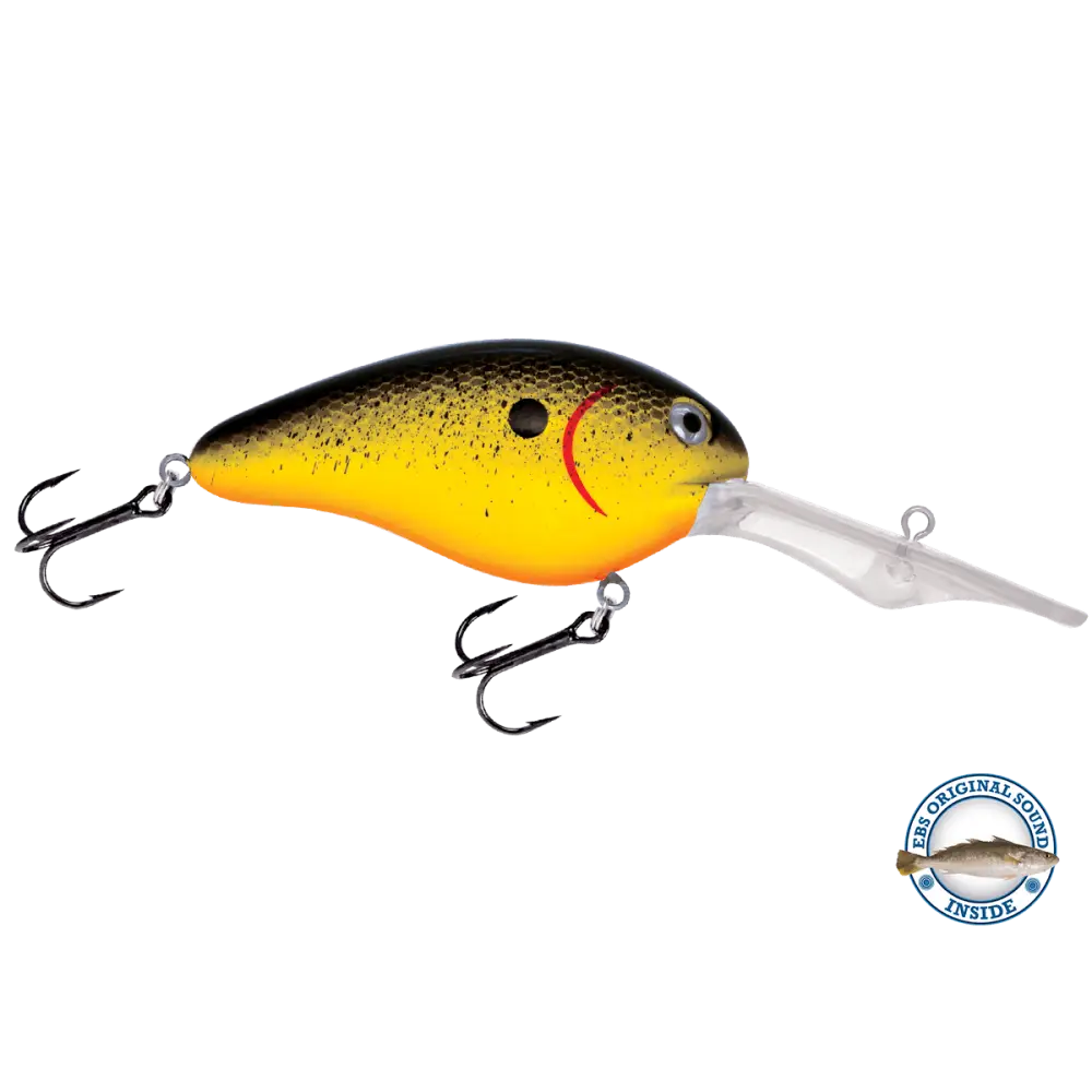 EBS Spinner 50 Inline for Muskie Walleye & Bass – Sound Technology | Color: Tiger Spots Spring Craw Baby Candy Shad