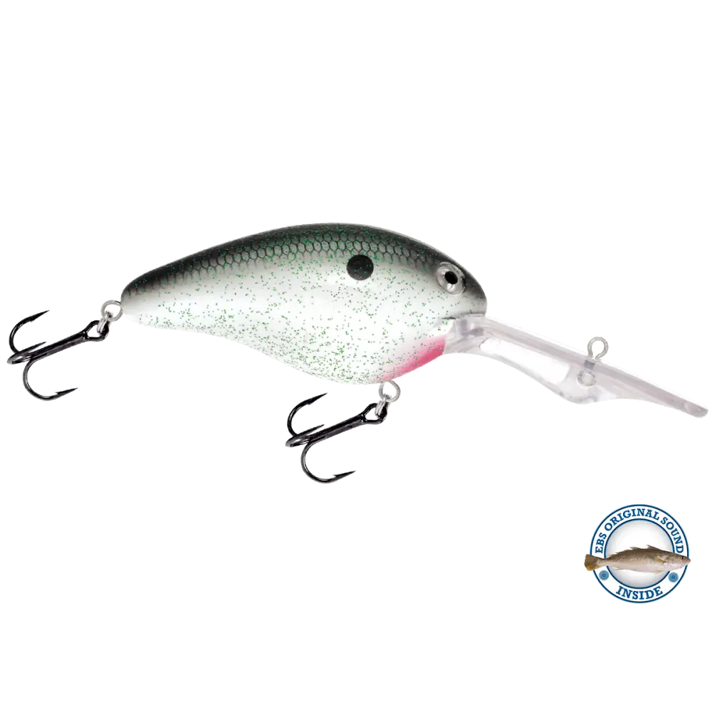 EBS Spinner 50 Inline for Muskie Walleye & Bass – Sound Technology | Color: Tiger Spots Spring Craw Baby Candy Shad