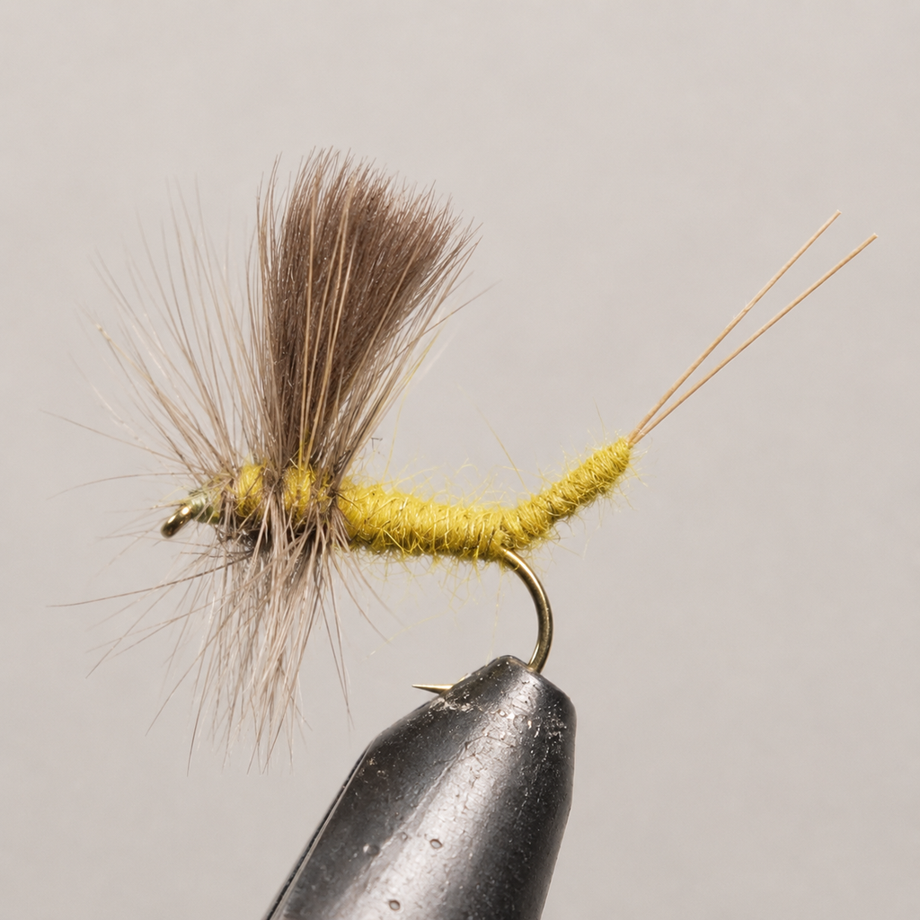 Extended Body Mayfly | Package: 3 Pack | Color: Blue Wing Olive Grey Tan - Artificial Fishing Flies