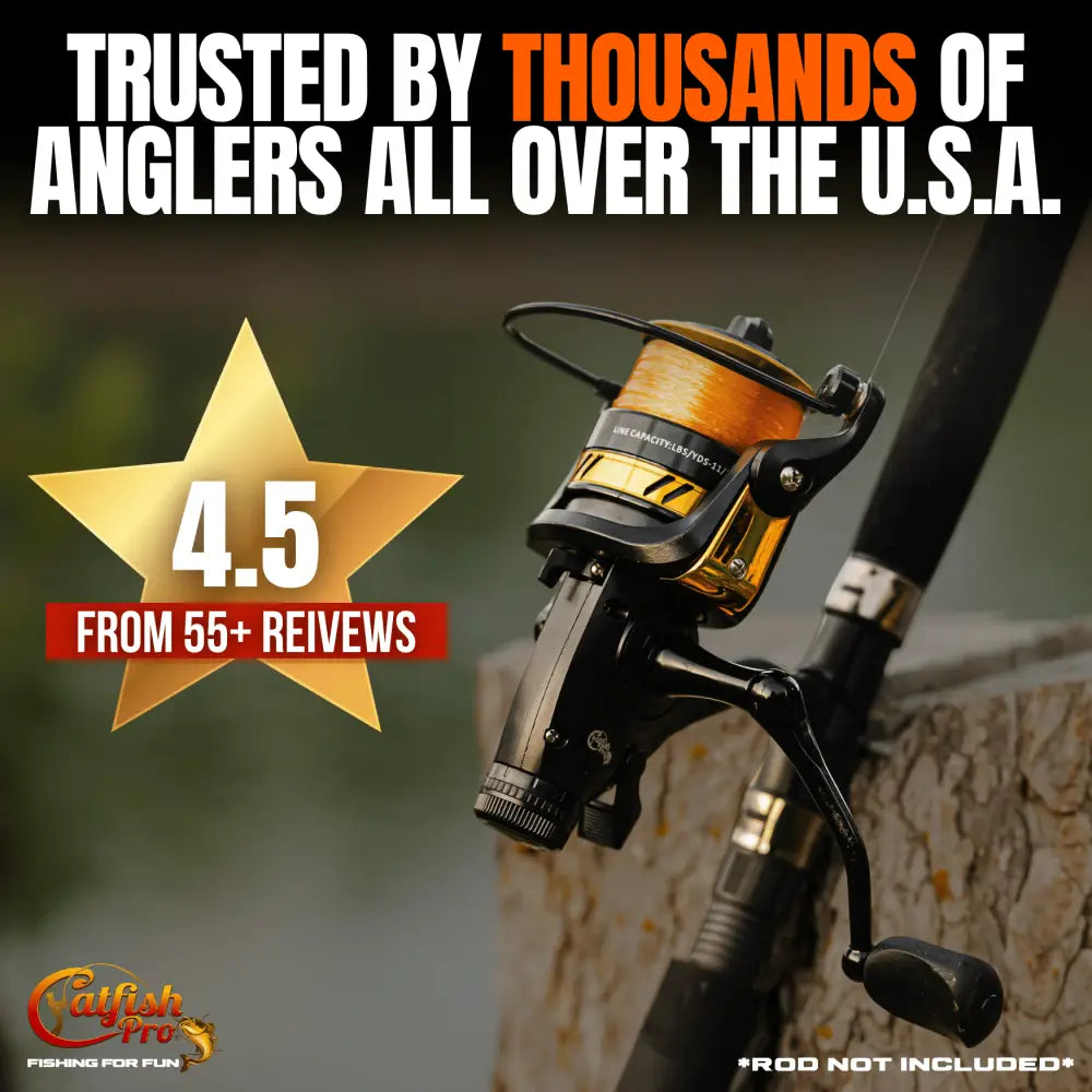 Fishing for Fun Spinning Combo | Action:: Medium-Heavy - Catfish