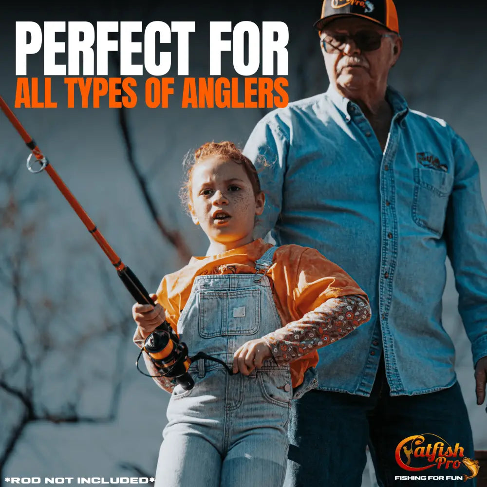 Fishing for Fun Spinning Combo | Action:: Medium-Heavy - Catfish