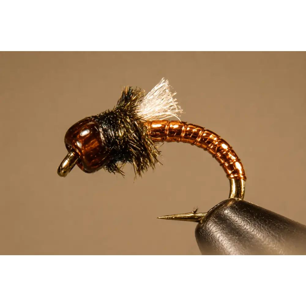 Flash Midges | Color: Black Copper Pearl Red | Size: 18 20 22 - 3 - Pack - Artificial Fishing Flies