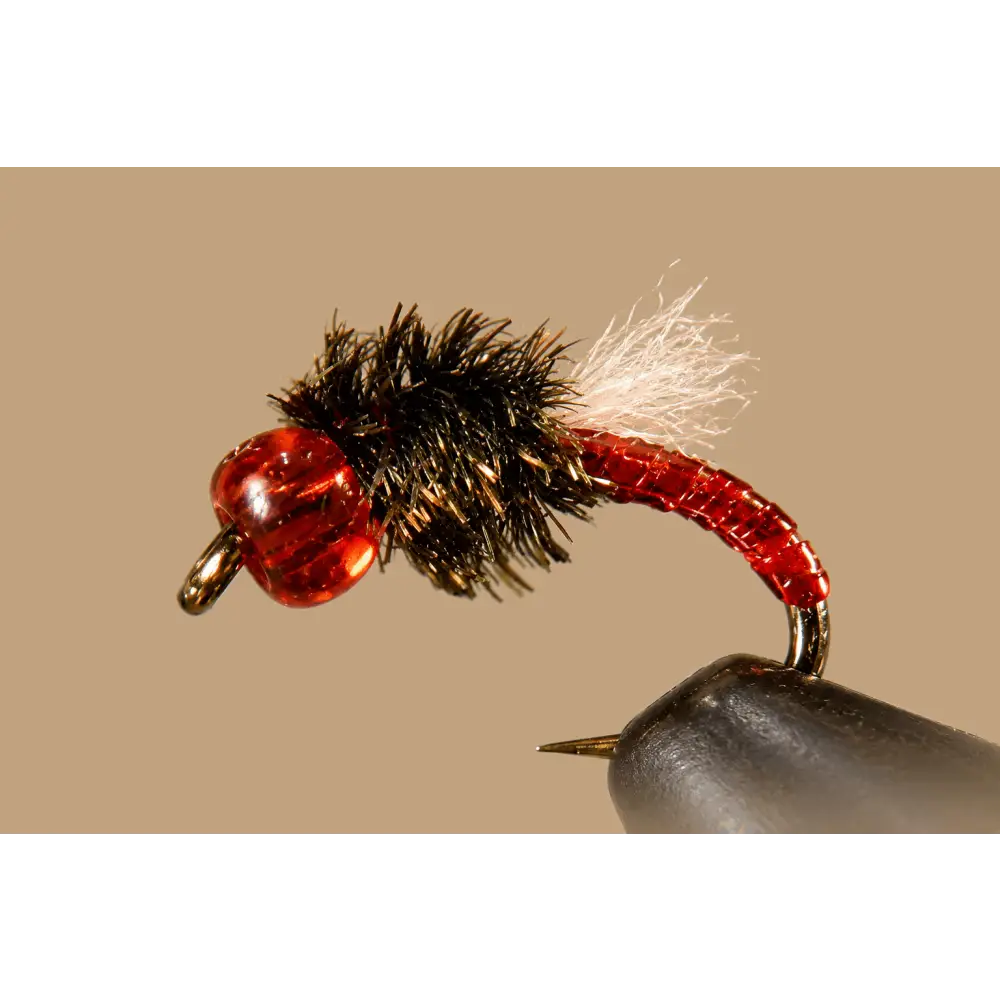 Flash Midges | Color: Black Copper Pearl Red | Size: 18 20 22 - 3 - Pack - Artificial Fishing Flies