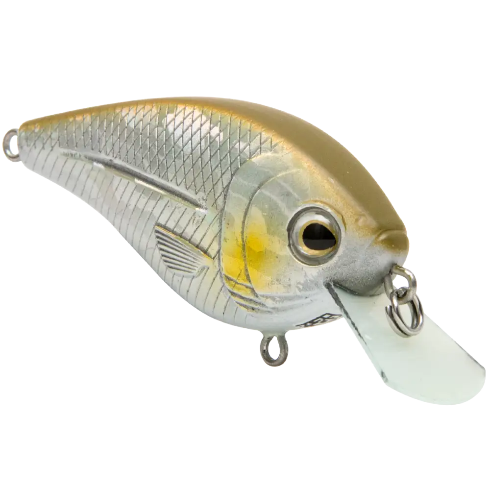 FlatMaster SQ Square Bill Crankbait for Bass – EBS Sound Technology | Color: Okie Craw Guntersville Spring Brown