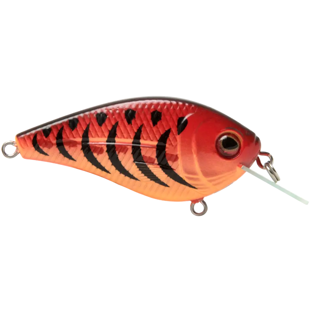 FlatMaster SQ Square Bill Crankbait for Bass – EBS Sound Technology | Color: Okie Craw Guntersville Spring Brown