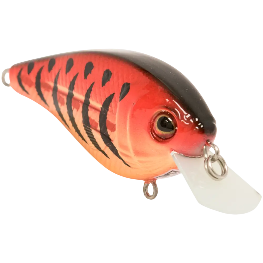 FlatMaster SQ Square Bill Crankbait for Bass – EBS Sound Technology | Color: Okie Craw Guntersville Spring Brown