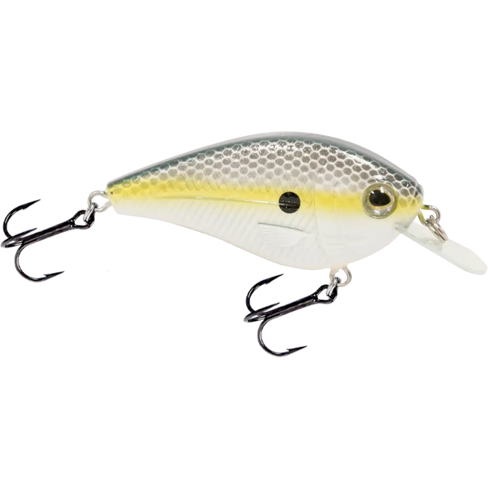 FlatMaster SQ Square Bill Crankbait for Bass – EBS Sound Technology | Color: Okie Craw Guntersville Spring Brown