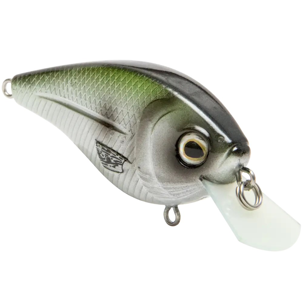 FlatMaster SQ Square Bill Crankbait for Bass – EBS Sound Technology | Color: Okie Craw Guntersville Spring Brown