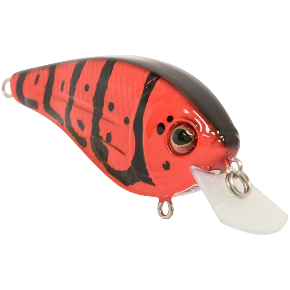 FlatMaster SQ Square Bill Crankbait for Bass – EBS Sound Technology | Color: Okie Craw Guntersville Spring Brown