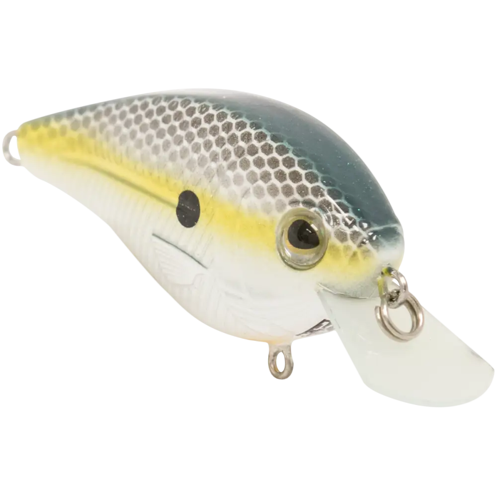 FlatMaster SQ Square Bill Crankbait for Bass – EBS Sound Technology | Color: Okie Craw Guntersville Spring Brown