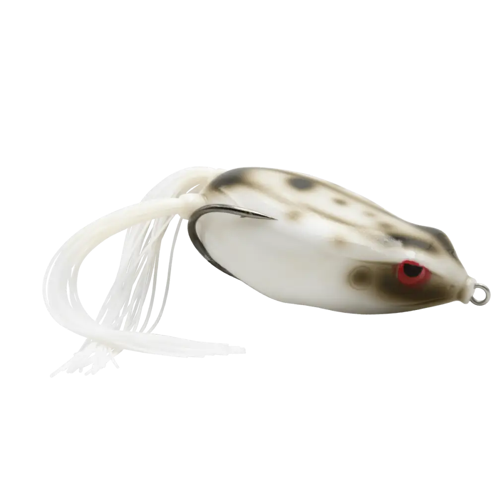 Freddy B 2.8’’ Hollow Body Frog Lure for Bass – EBS Sound | First with Real Sounds | Color: Yellow Black White Green