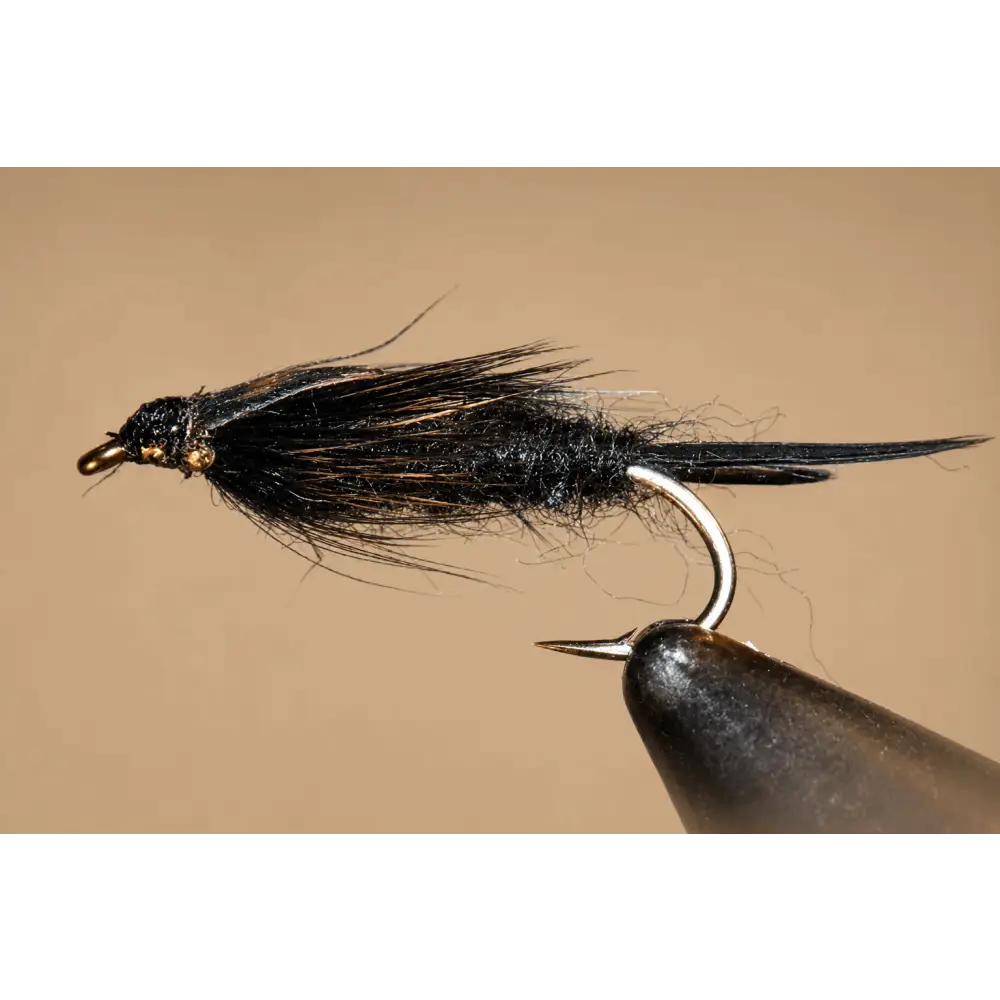 Giant Kauffmann Stonefly Nymphs | Color: Black Brown Golden | Size: 4 6 8 10 12 14 - 3 Pack - Artificial Fishing Flies
