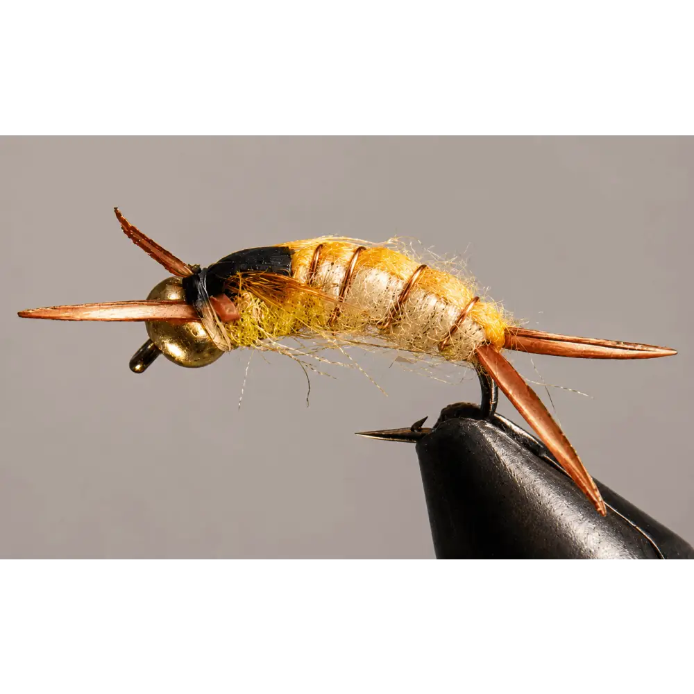 Golden Sparkle Stone | Size: 8 10 12 14 16 18 | Package: 3 Pack Dozen - Artificial Fishing Flies