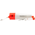 Grand Slam Popper 4’’ Topwater Fishing Float | Color: Bright Pink White Red Top Orange Charreuse Head Black Body