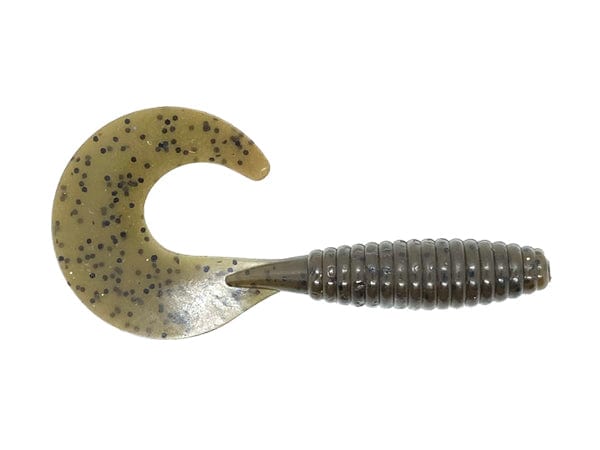 GrandeBass Fatso Pig Grub 4.5’’ Soft Plastic Trailer | Color: Ballistic Gill Shad Spawn Baby Bass Spicy Craw Green