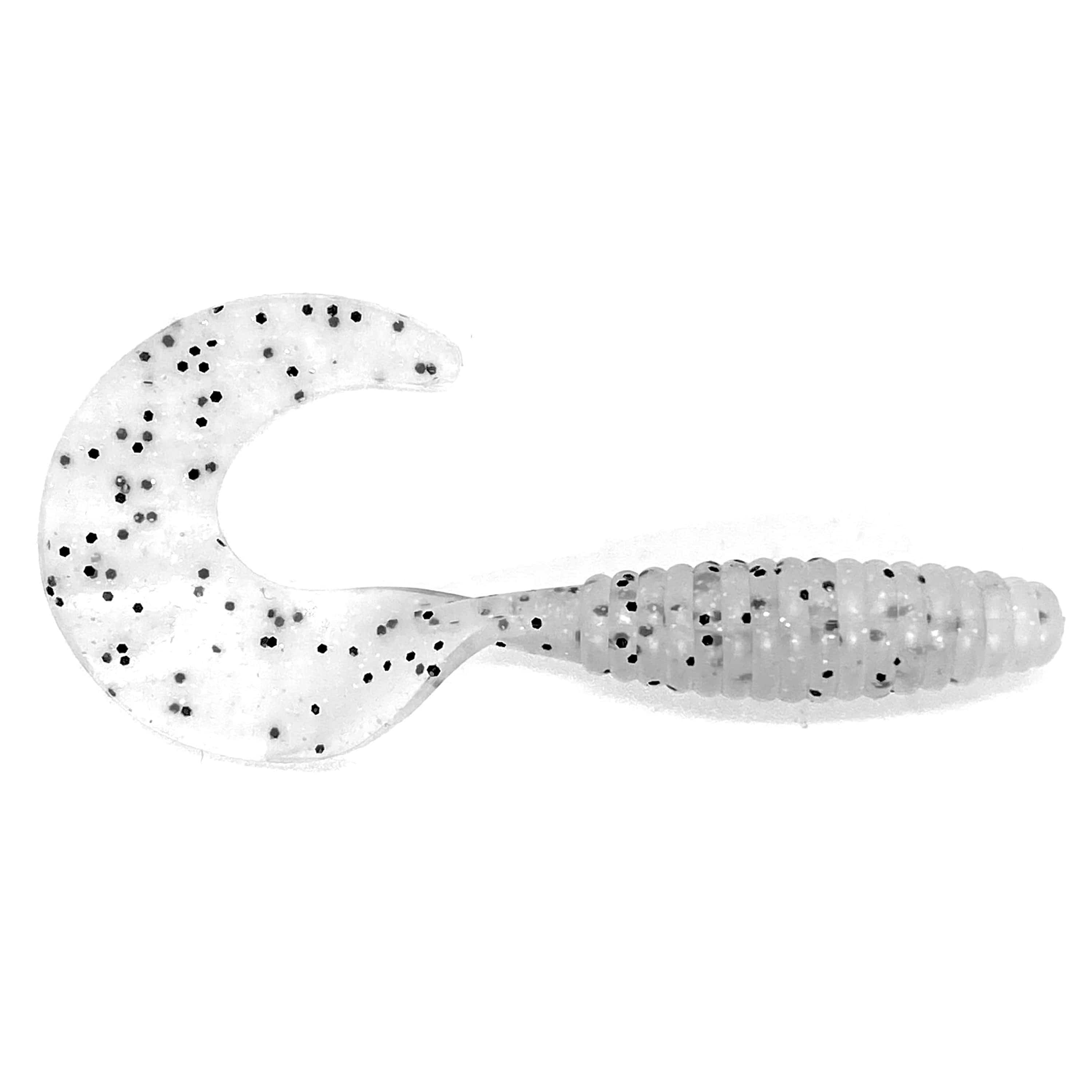 GrandeBass Fatso Pig Grub 4.5’’ Soft Plastic Trailer | Color: Ballistic Gill Shad Spawn Baby Bass Spicy Craw Green
