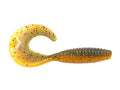 GrandeBass Fatso Pig Grub 4.5’’ Soft Plastic Trailer | Color: Ballistic Gill Shad Spawn Baby Bass Spicy Craw Green