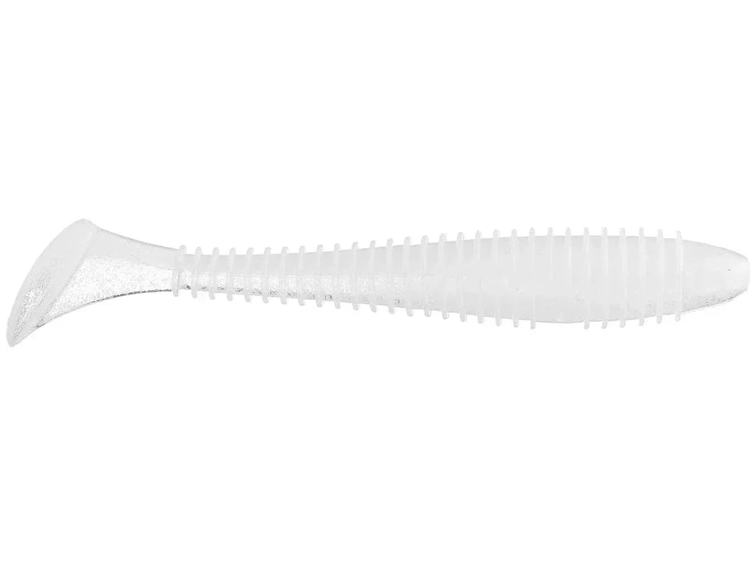 GrandeBass Kickback Shad 3.75’’ Soft Plastic Swimbait | Color: Sexy Black Electric Goby Pearl Pro Blue Sunfish Magic