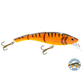 Head Hunter 6’’ Double-Jointed Swimbait – EBS Sound Technology | Color & Sound: Red Rover / Perch Fire / Green