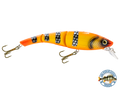 Head Hunter Magnum 10’’ Double-Jointed Trophy Swimbait – EBS Sound Technology | Color & Sound: Fire Perch / Green / Red