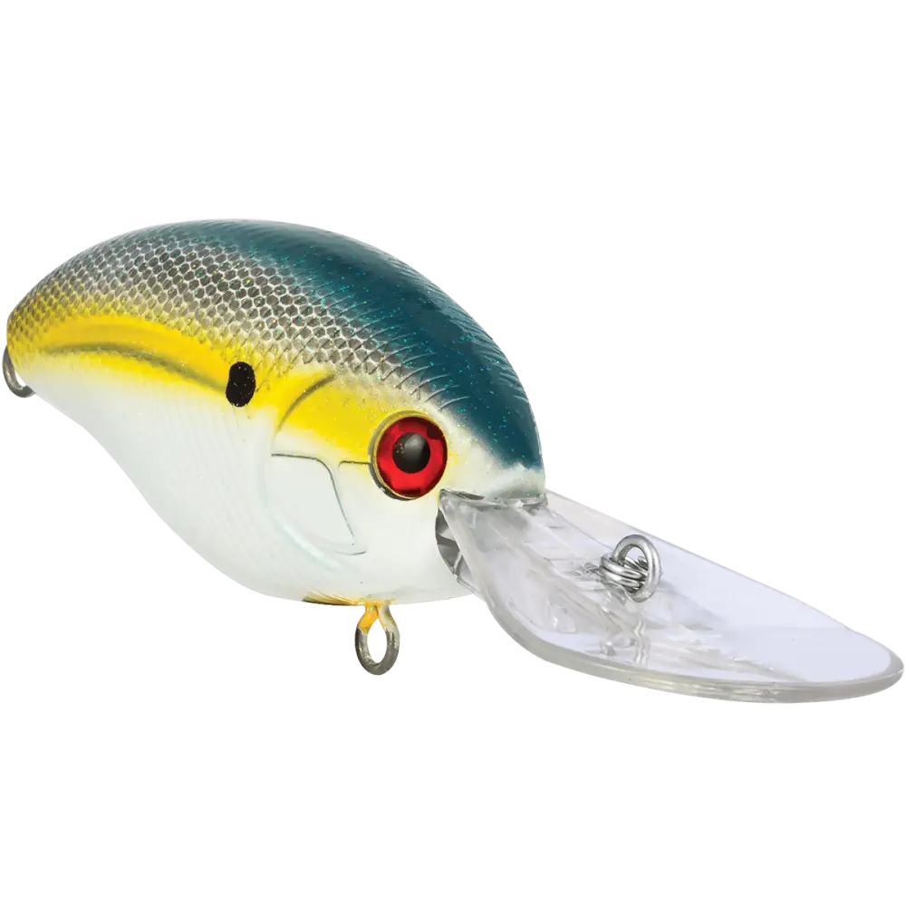 Howeller Deep Plus 3.78’’ Deep-Diving Crankbait – EBS MultiTouch | Dives 20–30ft | Color: AYU Matte Tiger Chartreuse
