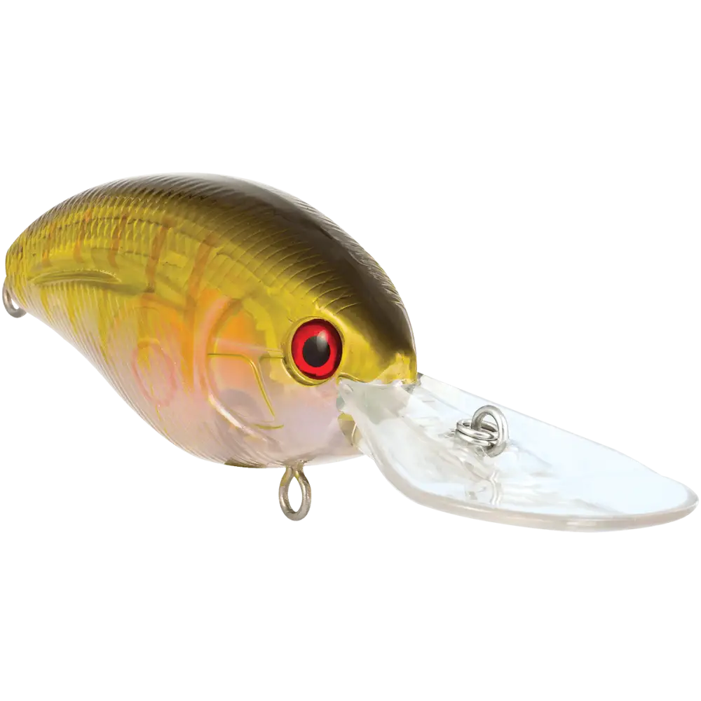 Howeller Deep Plus 3.78’’ Deep-Diving Crankbait – EBS MultiTouch | Dives 20–30ft | Color: AYU Matte Tiger Chartreuse