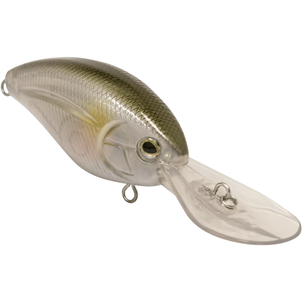 Howeller Deep Plus 3.78’’ Deep-Diving Crankbait – EBS MultiTouch | Dives 20–30ft | Color: AYU Matte Tiger Chartreuse