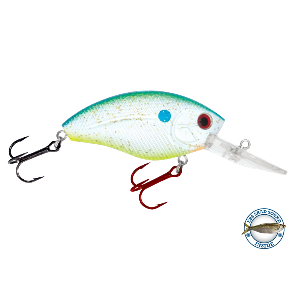 Howeller DMC Dream Master Classic Crankbait – EBS Sound Technology | Color: Spring Craw Yellow Okie Matte Tiger