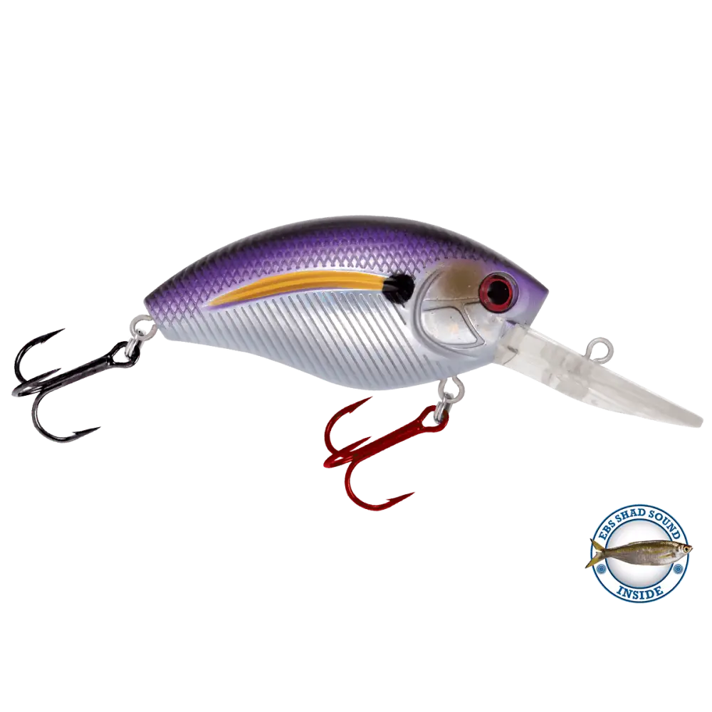 Howeller DMC Dream Master Classic Crankbait – EBS Sound Technology | Color: Spring Craw Yellow Okie Matte Tiger